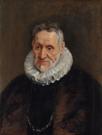Retrato de um homem barbudo de Peter Paul Rubens