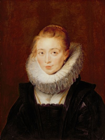 Retrato da dama de honra para a infanta Isabella de Peter Paul Rubens