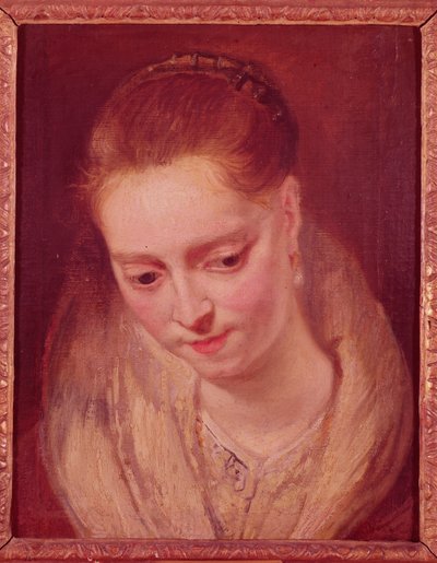 Retrato presumido ser Helene Fourment (1614-73) de Peter Paul Rubens