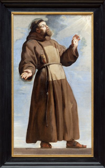 São Francisco em Estasy (óleo sobre tela) de Peter Paul Rubens