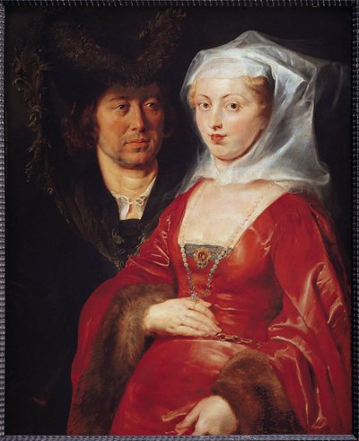 Santo Pepin de Landen e sua filha Saint Begge (Pintura de Peter Paul Rubens