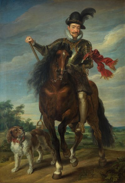 Sigismundo I/III, rei da Suécia e da Polónia de Peter Paul Rubens