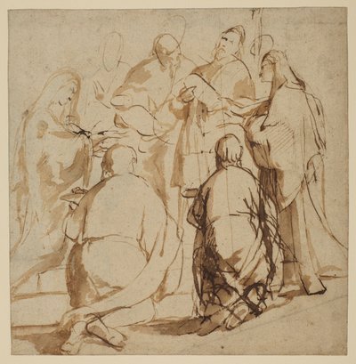 Estudos para a Apresentação no Templo de Peter Paul Rubens