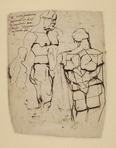Estudo do Farnese Hércules de Peter Paul Rubens