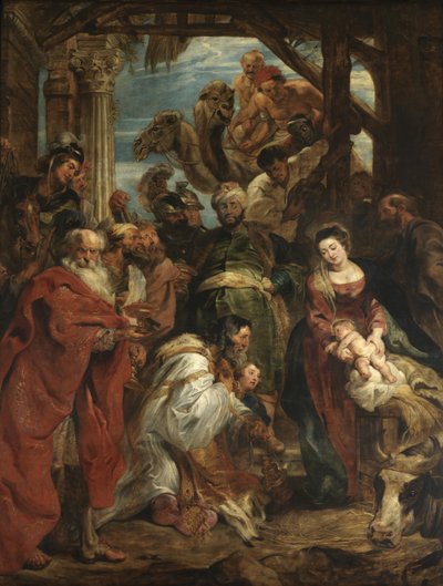 A Adoração dos Magos de Peter Paul Rubens