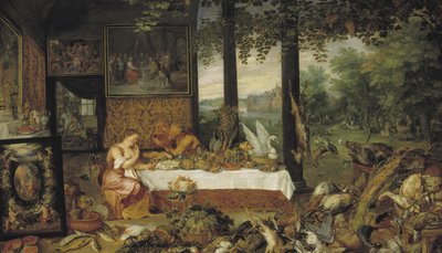 A Alegoria do Gosto de Peter Paul Rubens