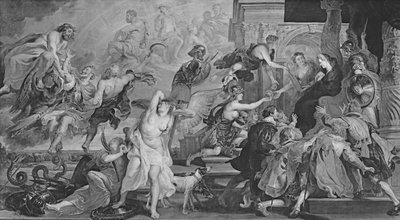 A Apoteose de Henrique IV e a Proclamação da Regência de Maria de Médicis de Peter Paul Rubens
