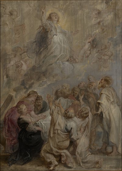 A Assunção da Virgem, 1636-38 de Peter Paul Rubens