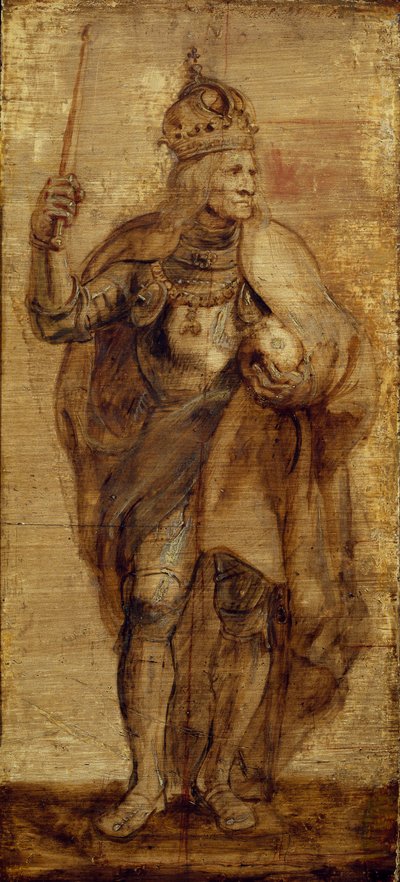O imperador Maximiliano I, c1643 de Peter Paul Rubens