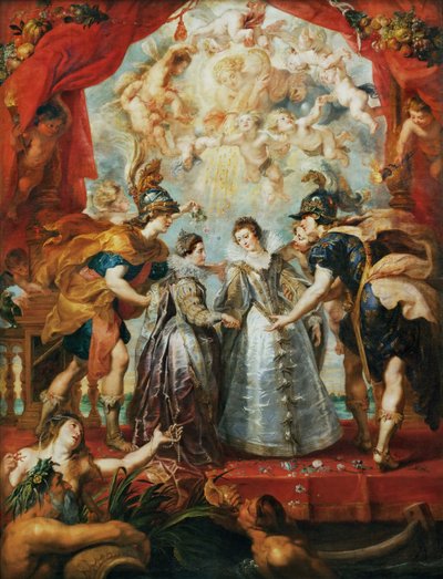 A troca das princesas na fronteira espanhola. O Ciclo Marie de Médici de Peter Paul Rubens