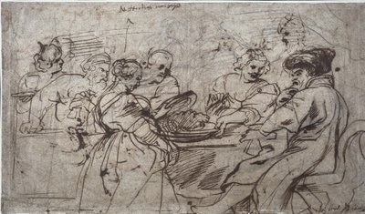 A Festa de Herodes (reto) de Peter Paul Rubens