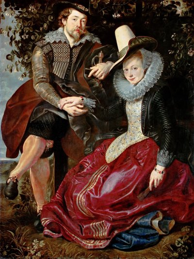 O Howerysuckle Bower, ca 1609. de Peter Paul Rubens