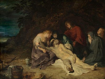 A Lamentação sobre o Cristo Morto de Peter Paul Rubens