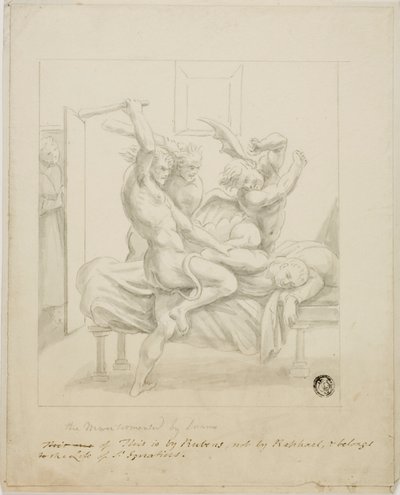 O homem atormentado por sonhos de Peter Paul Rubens