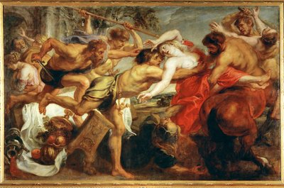 A violação de Deidamia de Peter Paul Rubens