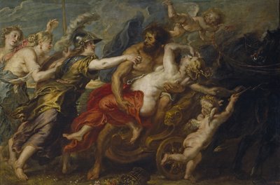 A violação de Proserpina, 1636-1638 de Peter Paul Rubens