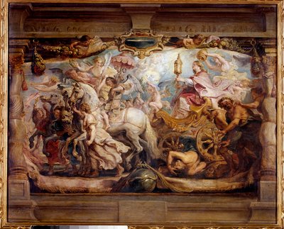 O Triunfo da Igreja sobre a Fúria, a Discórdia e a Pintura do ódio de Pedro Paulo (Pierre-Paul) Rubens (ou Pedro Paulo ou Petrus Paulus) (1577-1640) Século XVII. Madrid, Museu do Prado de Peter Paul Rubens