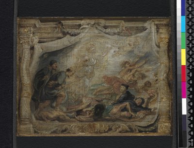 A vitória da Eucaristia sobre a heresia, c.1625-26 de Peter Paul Rubens