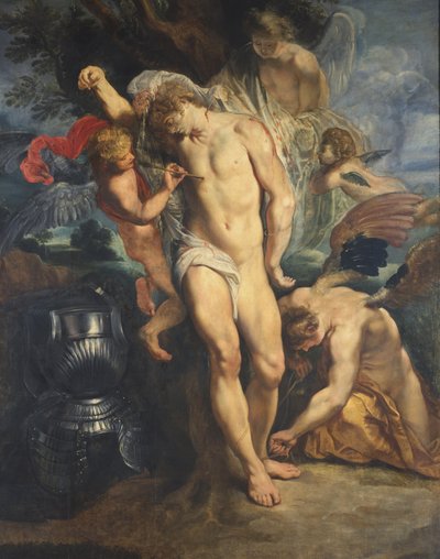 O martírio de São Sebastião de Peter Paul Rubens