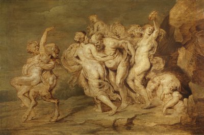 Triunfo de Silênio, 1600-99 de Peter Paul Rubens