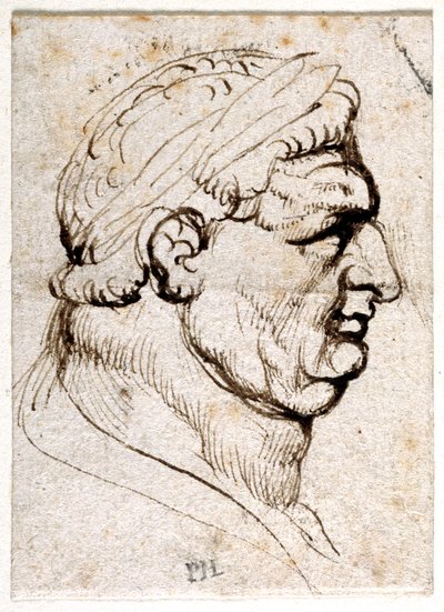 Vitellius, de dez desenhos de oito dos primeiros doze Césares, depois das medalhas de Giovanni da Cavino (caneta e tinta sobre papel) de Peter Paul Rubens