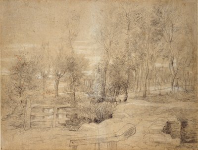 Cena da floresta, início do século XVII de Peter Paul Rubens
