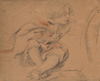 Jovem sentado de Peter Paul Rubens