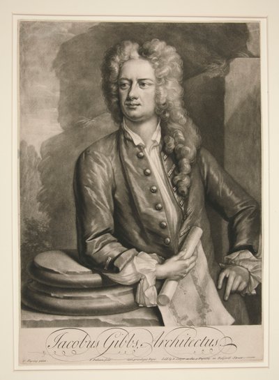 Jacobus Gibbs, Architectus (James Gibbs) de Peter Pelham