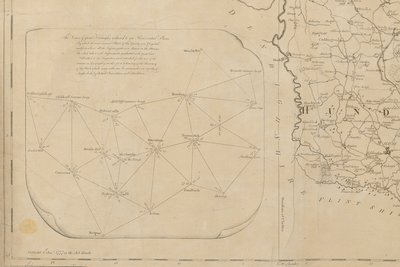 Um estudo do condado palatino de Chester de Peter Perez Burdett