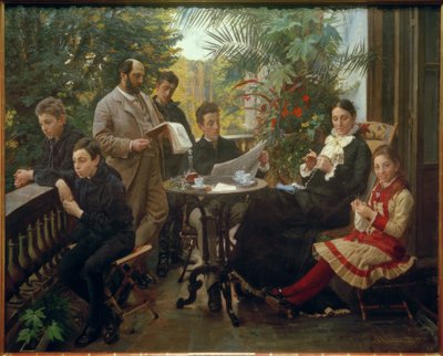 Hirschsprung, Heinrich; Fabricante de tabaco dinamarquês, patrono e colecionador de arte (fundador da coleção Hirschsprung em Copenhague); Copenhagen 7 de Peder Severin Krøyer