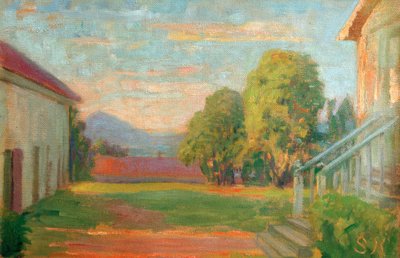 Vila do norte da Itália de Peder Severin Krøyer