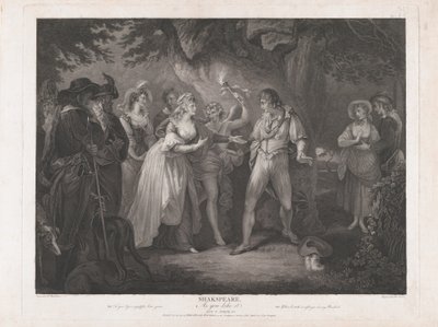 As You Like It, Ato 5, Cena 4 Shakespeare, 29 de setembro de 1792., 29 de setembro de 1792. de Peter Simon