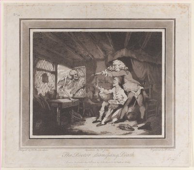 The Doctor Dismissing Death, 15 de setembro de 1785., 15 de setembro de 178 de Peter Simon