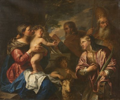 O Casamento Místico de Santa Catarina de Peter Thys