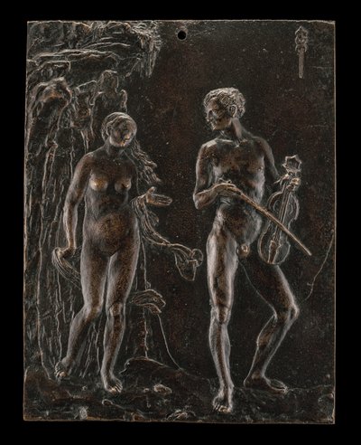 Orfeu e Eurídice, c. 1515. de Peter Vischer the Younger