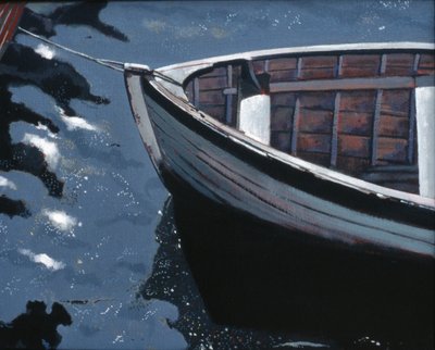 Dockside: Stockholm, 2004 (óleo sobre tela) de Peter Wilson