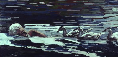 O Rio: Conrad Lorenz com Goslings de Peter Wilson