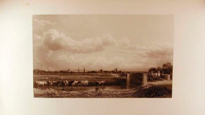 Vista de Oxford do oeste de Peter de Wint