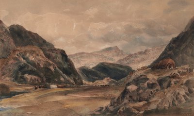 Beddgelert, País de Gales do Norte de Peter de Wint
