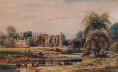 Abadia e Reitoria de Bolton, 1846, 1935 de Peter de Wint