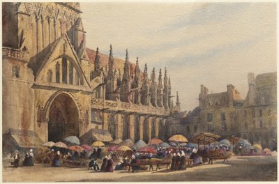 Catedral de Dieppe de Peter de Wint