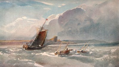 Perto do porto, c1820 de Peter de Wint
