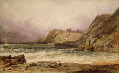 Whitby (lápis e aquarela) de Peter de Wint