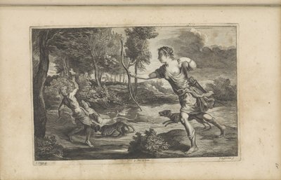 Diana em Acteon de Peter van Liesebetten