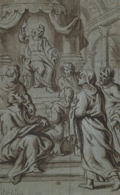 Cristo Entre os Médicos de Peter van Lint