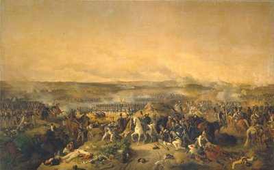 A Batalha de Borodino em 26 de agosto de 1812, 1843 de Peter von Hess
