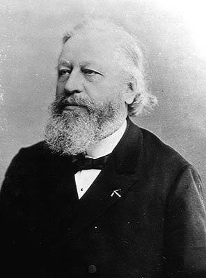 Retrato de Yves Guyot (foto a p/b) de Petit Petit