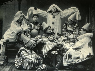 Composição teatral. Platinotipia de Pyotr Petrovich Pavlov (1860-1925) de Petr Petrovich Pavlov