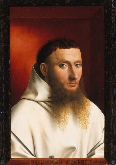 Retrato de um Cartuxo de Petrus Christus
