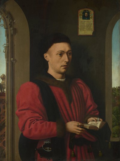Retrato de um homem jovem, 1450-1460 de Petrus Christus